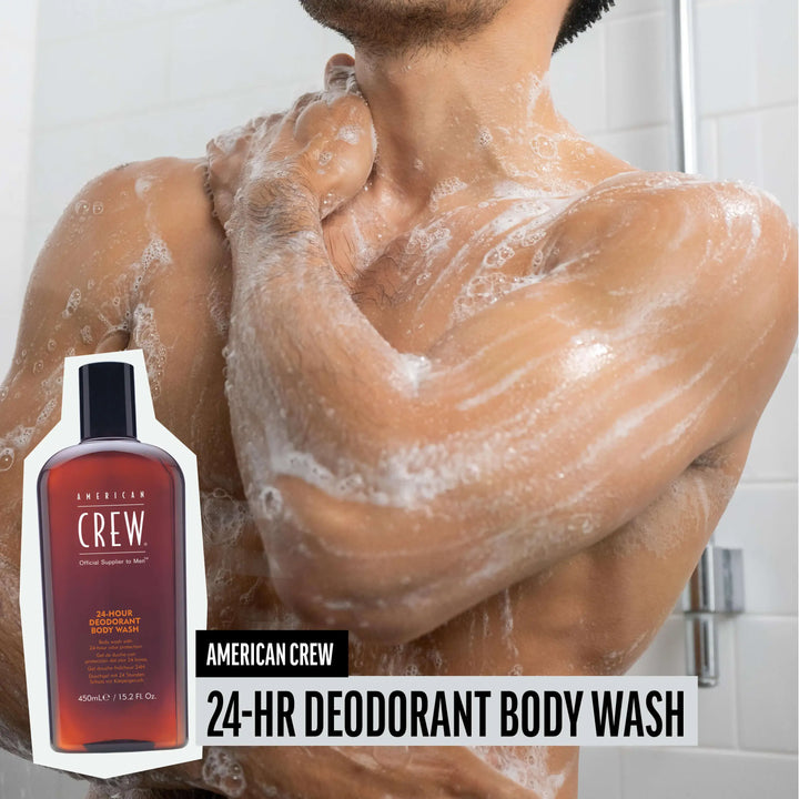 AMERICAN CREW 24-HOUR DEODORANT BODY WASH 450ML