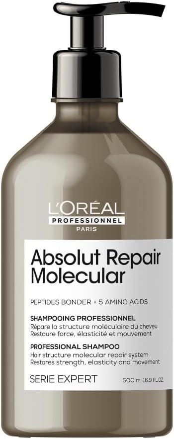 L'OREAL PROFESSIONNEL ABSOLUT REPAIR MOLECULAR SHAMPOO 500ML