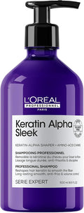 L'OREAL PROFESSIONNEL KERATIN ALPHA SLEEK SHAMPOO