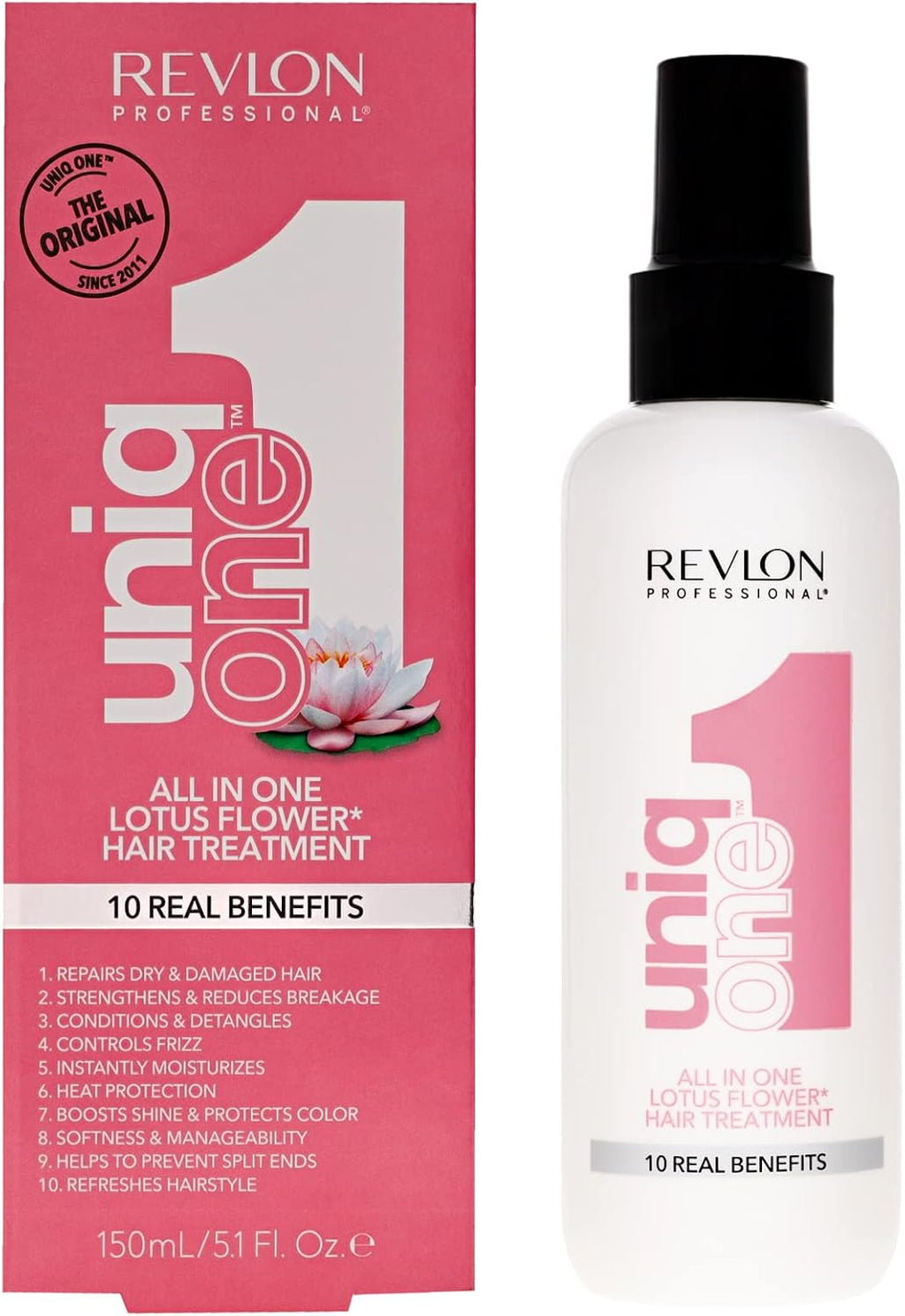 REVLON PROFESSIONAL UNIQ ONE HAIR TREATMENT LOTUS V2 150ML