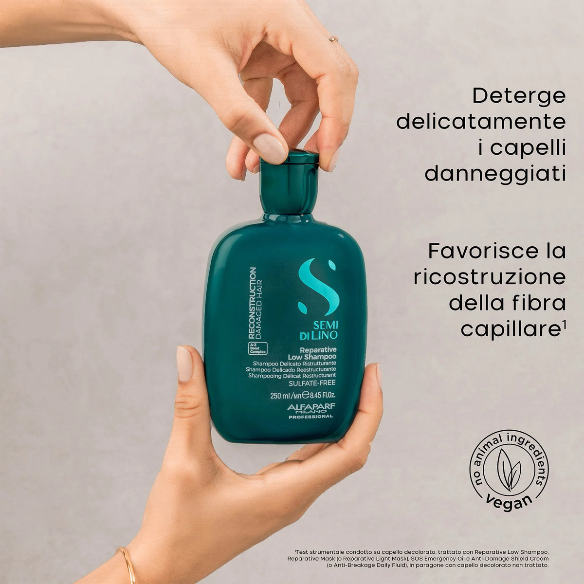 ALFAPARF MILANO SEMI DI LINO REPARATIVE LOW SHAMPOO