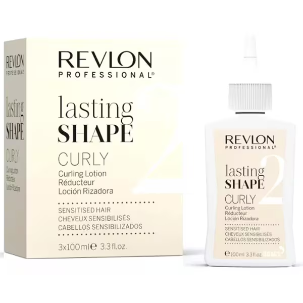 REVLON PROFESSIONAL LASTING SHAPE CURLY SENSITIVE HAIR 100ML (X3)