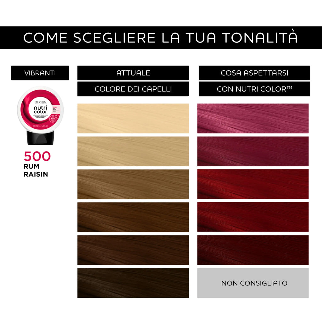 REVLON PROFESSIONAL NUTRICOLOR 500 RUM RAISIN