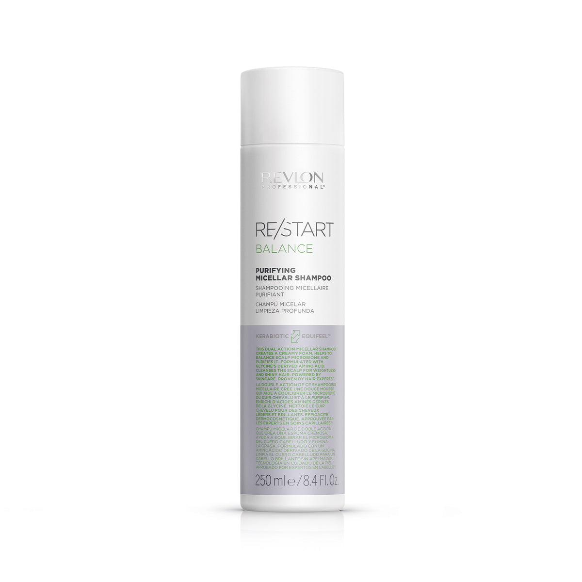 REVLON PROFESSIONAL RESTART BALANCE PURIFYNG SHAMPOO 250ML