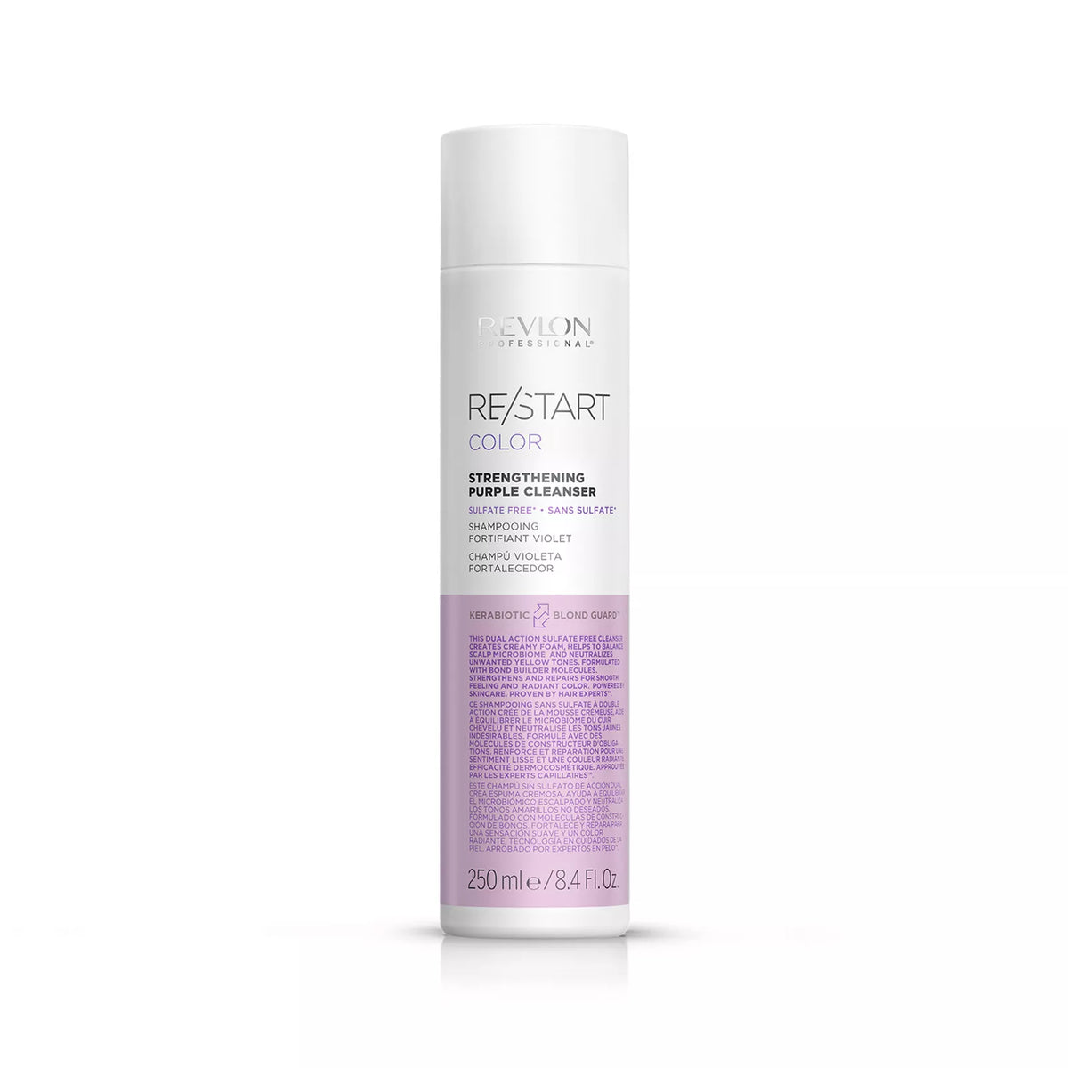 REVLON PROFESSIONAL RESTART COLOR PURPLE SULFATE FREE CLEANSER