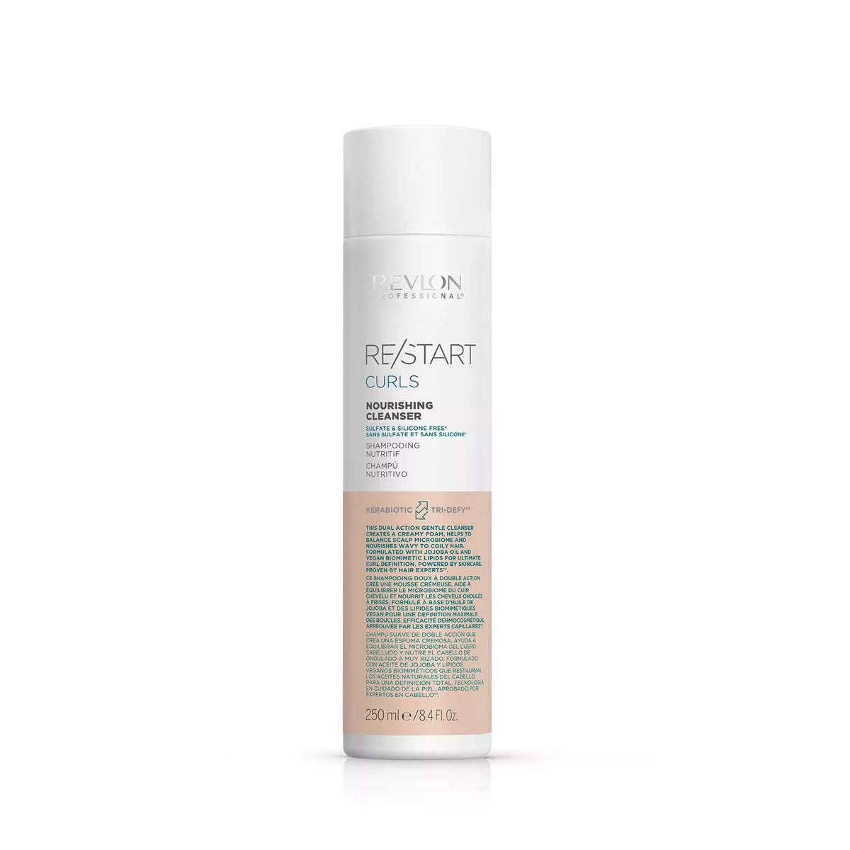 REVLON PROFESSIONAL RESTART CURLS NOURISHING CLEANSER