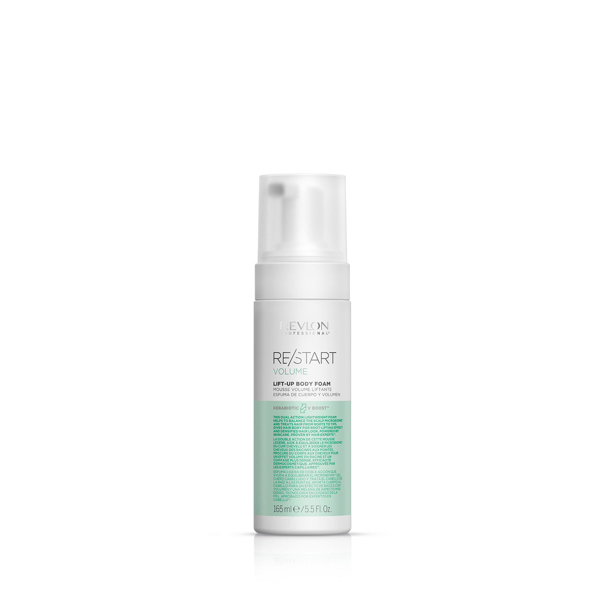 REVLON PROFESSIONAL RESTART  VOLUME BODY FOAM 165ML