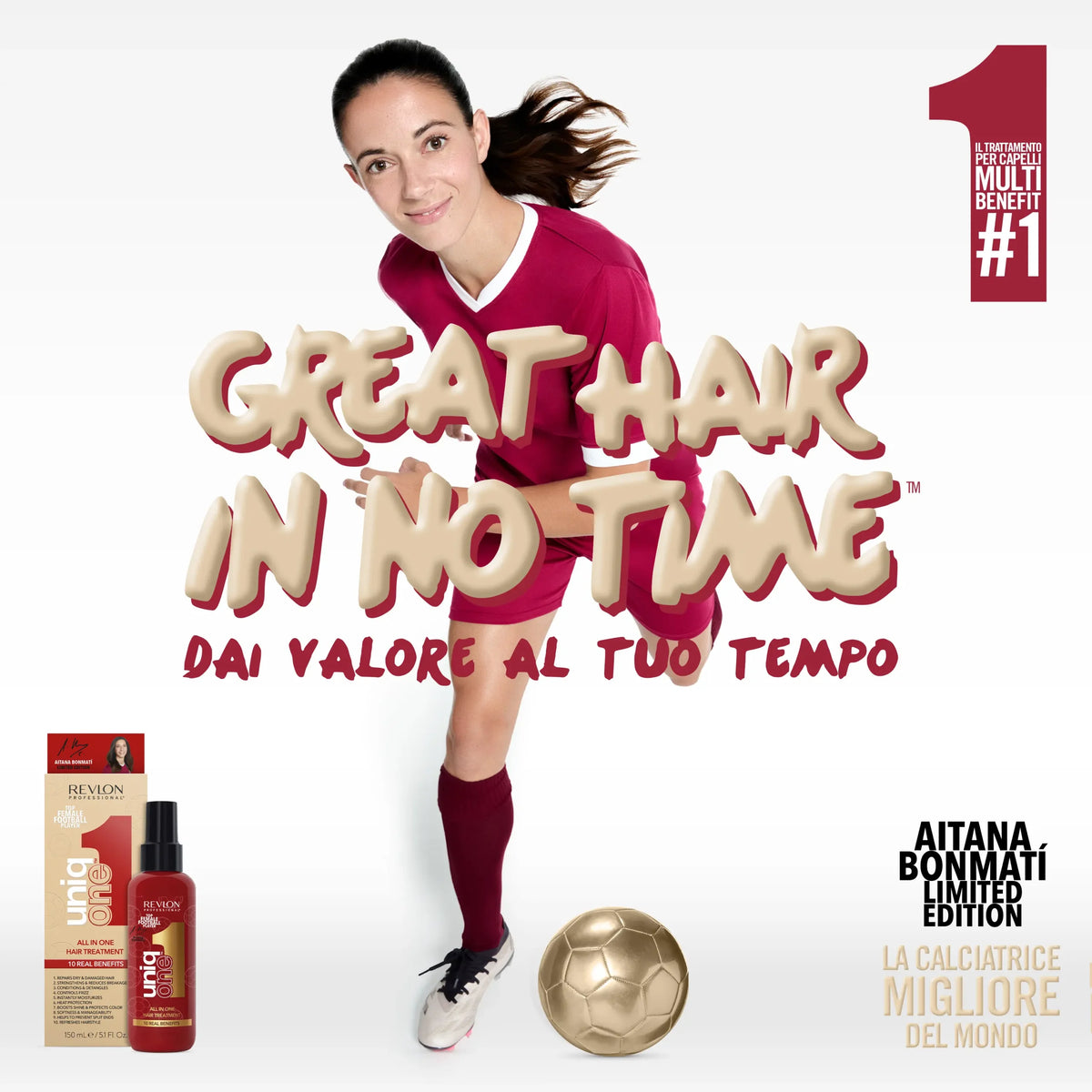 REVLON PROFESSIONAL UNIQ ONE HAIR TREATMENT AITANA BONMATì  V2 150ML
